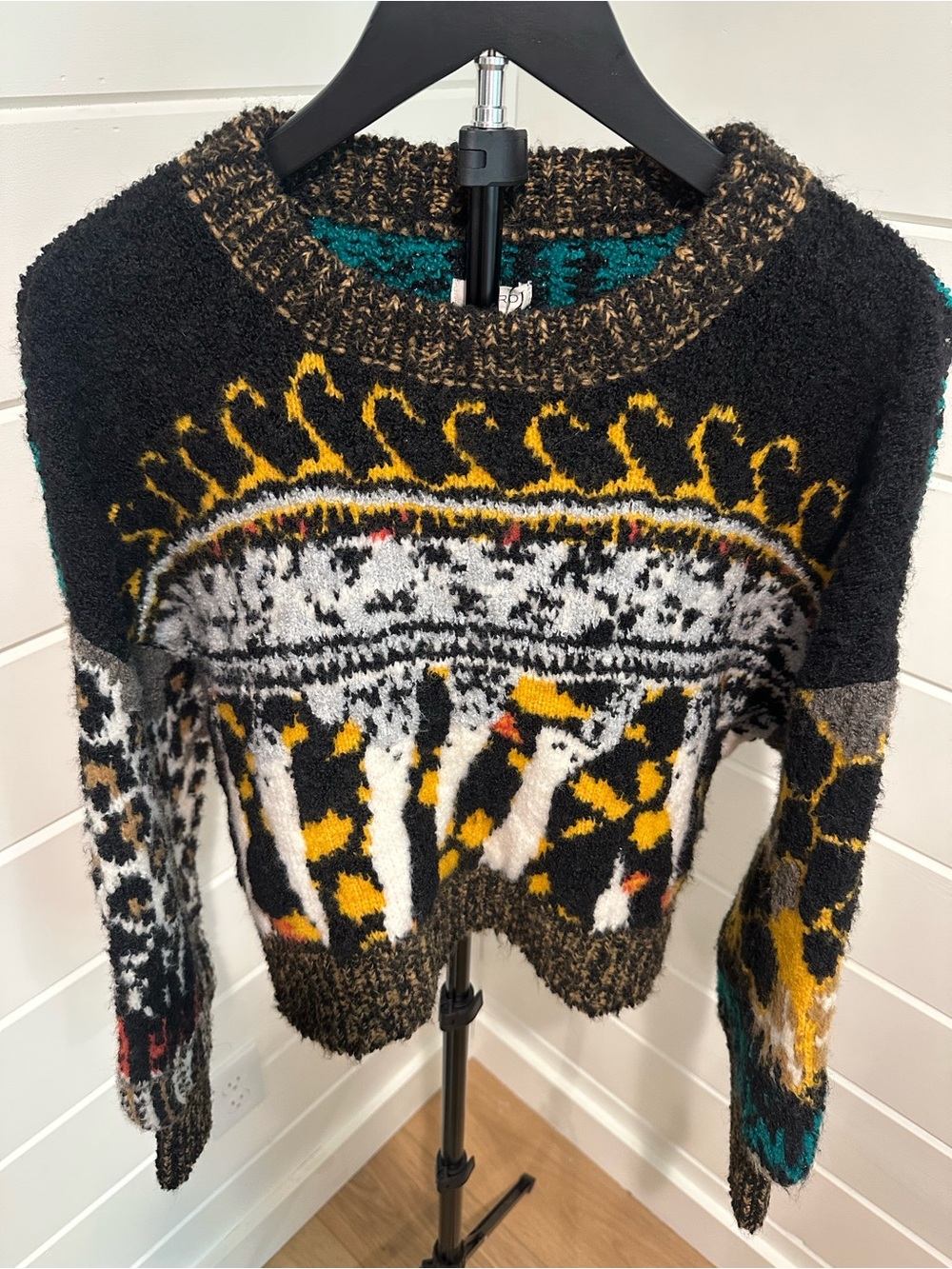 Anthropologie Pilcro Italian Yarn Chunky Knit Sweater Small NWT - Picture 3 of 15